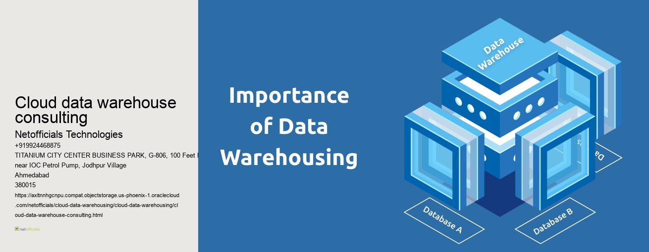 cloud data warehouse consulting